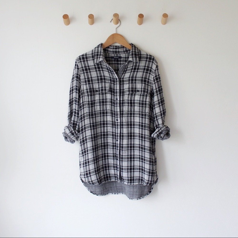 M A D E W E L L • Double Cloth Button Down Shirt
